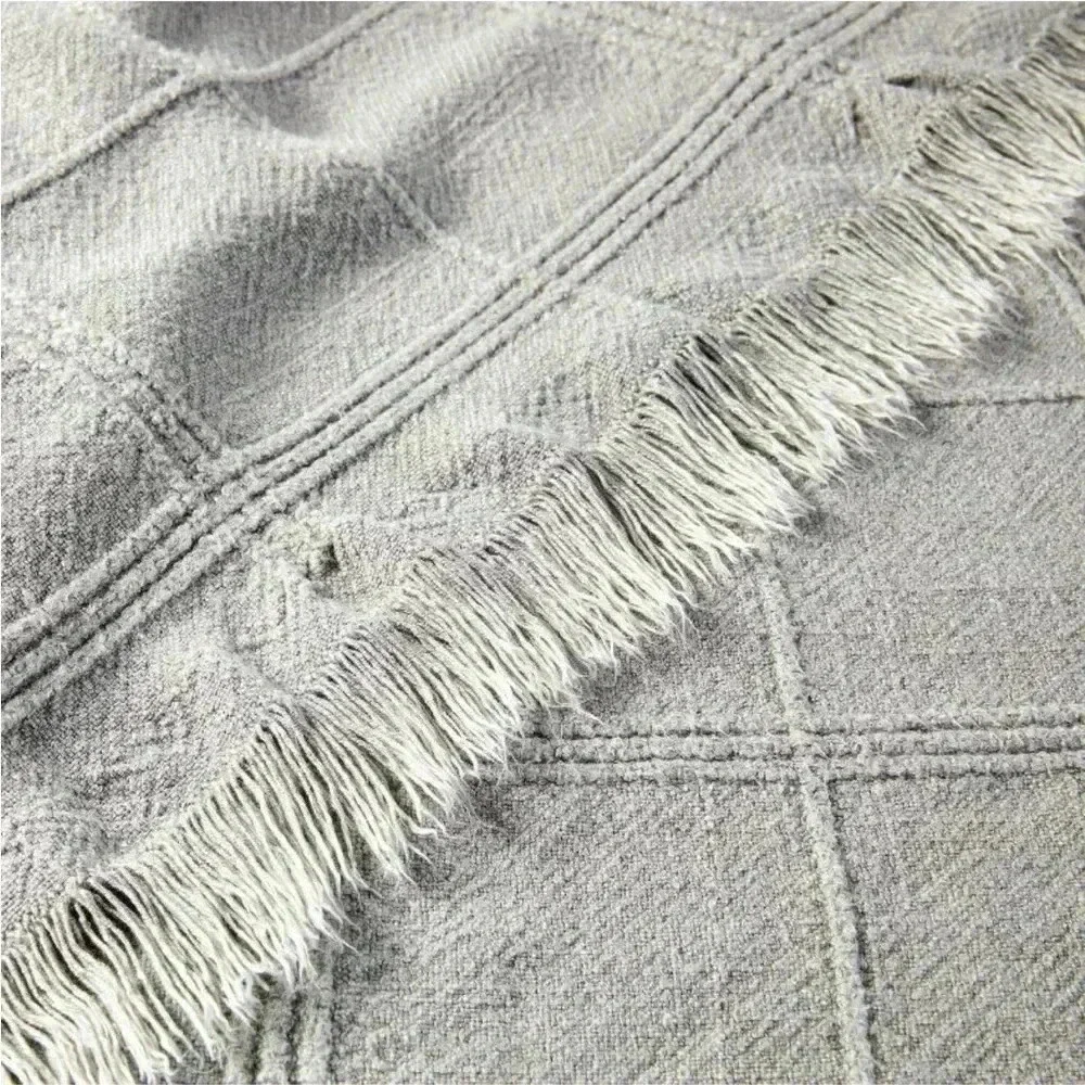 NWOT HEARTH & HAND TEXTURED GRID THROW BLANKET‎